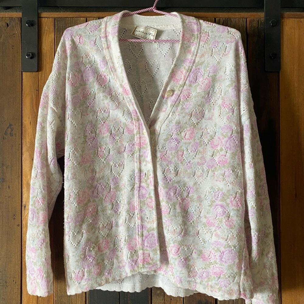 Vintage girly cardigan